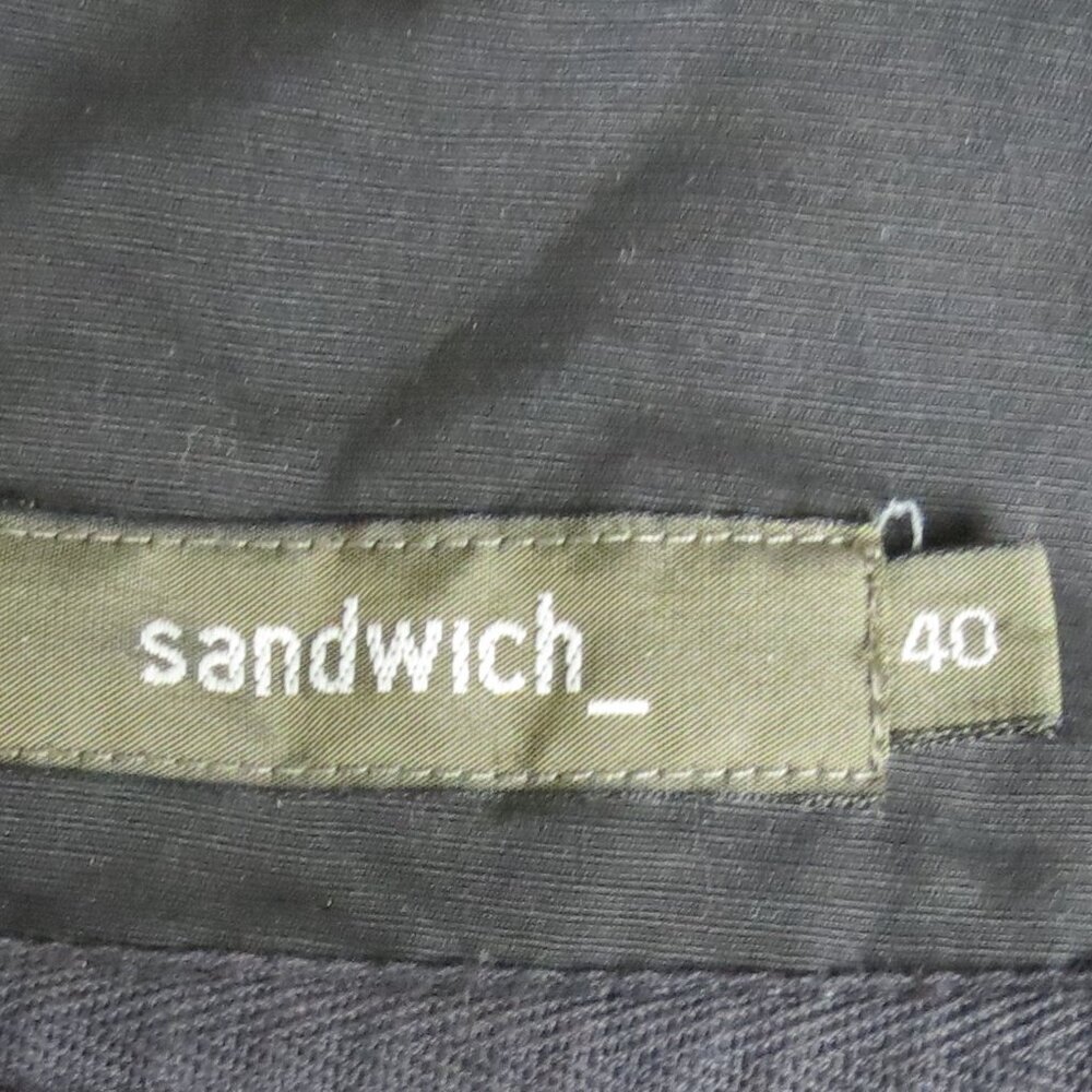 Sandwich Button Up Gray Spring Jacket - Picture 7 of 7